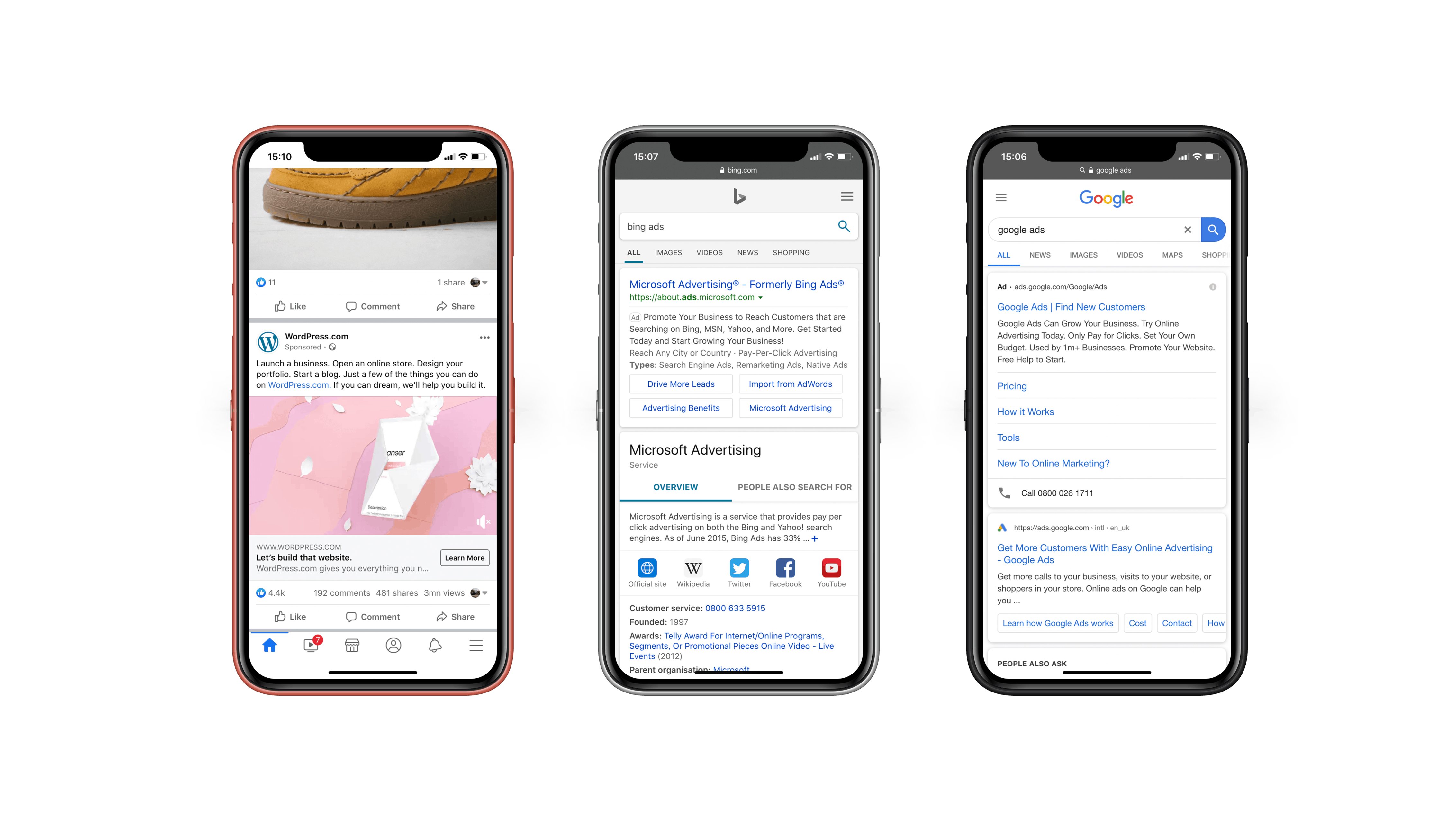 Ads on iPhone